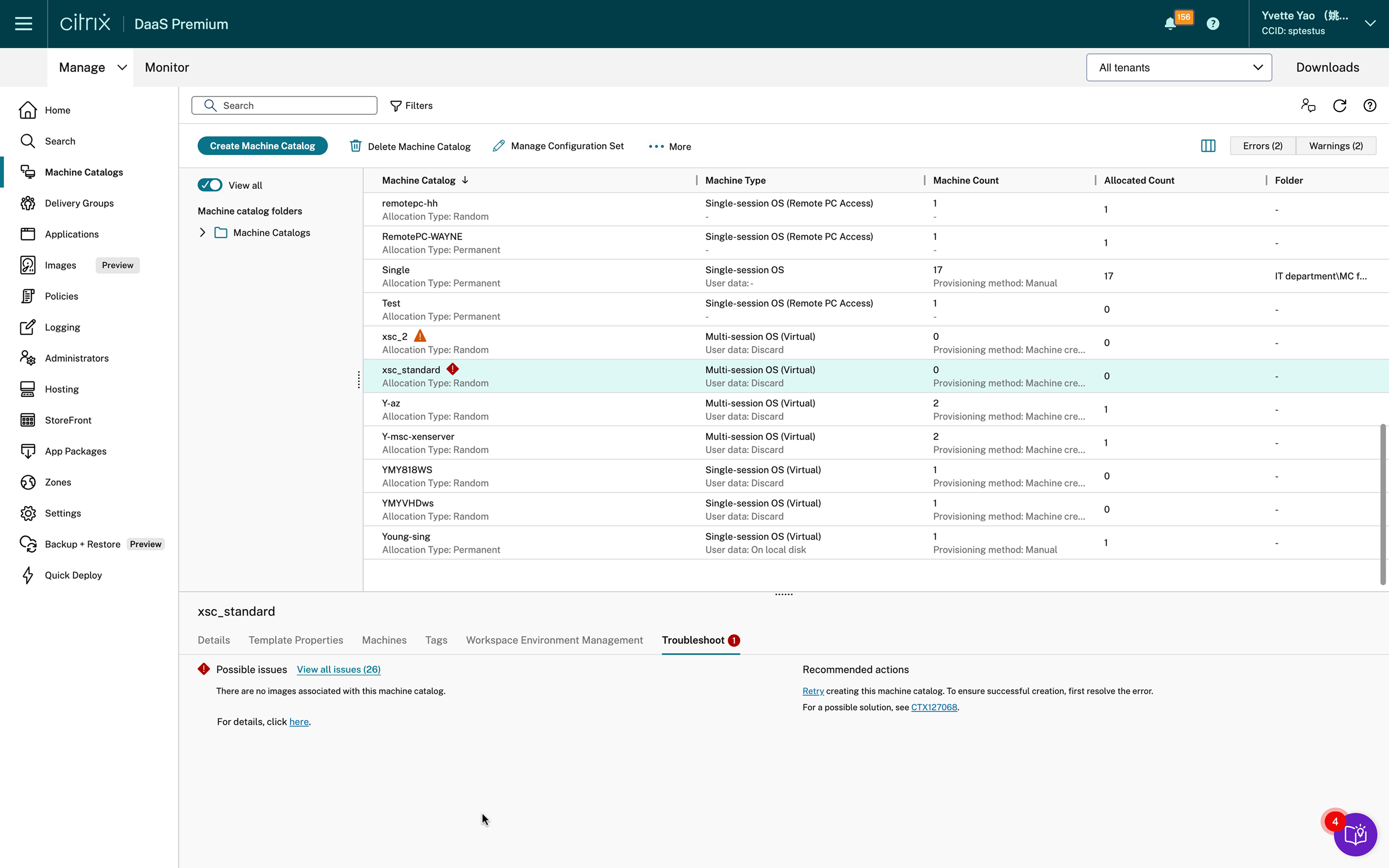 Legacy product navigation