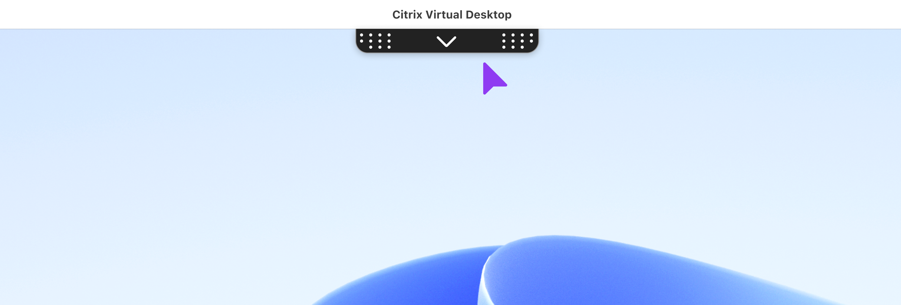 Redesigned in-session toolbar